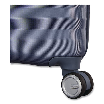 AMERICAN TOURISTER Color Vault Hardside Spinner Suitcase Set, 11 x 11 x 24, Slate Blue (SML153951E264)