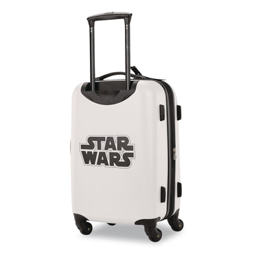 AMERICAN TOURISTER Star Wars Storm Trooper Hardside Spinner Suitcase, 9.5 x 14 x 22.5 (SML1458374608)