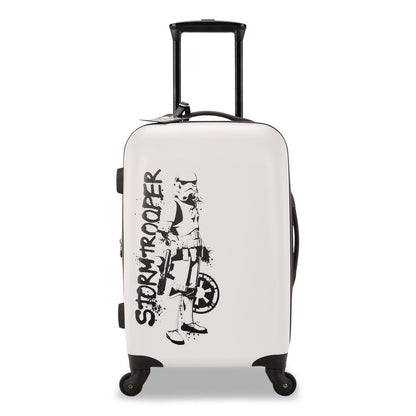 AMERICAN TOURISTER Star Wars Storm Trooper Hardside Spinner Suitcase, 9.5 x 14 x 22.5 (SML1458374608)