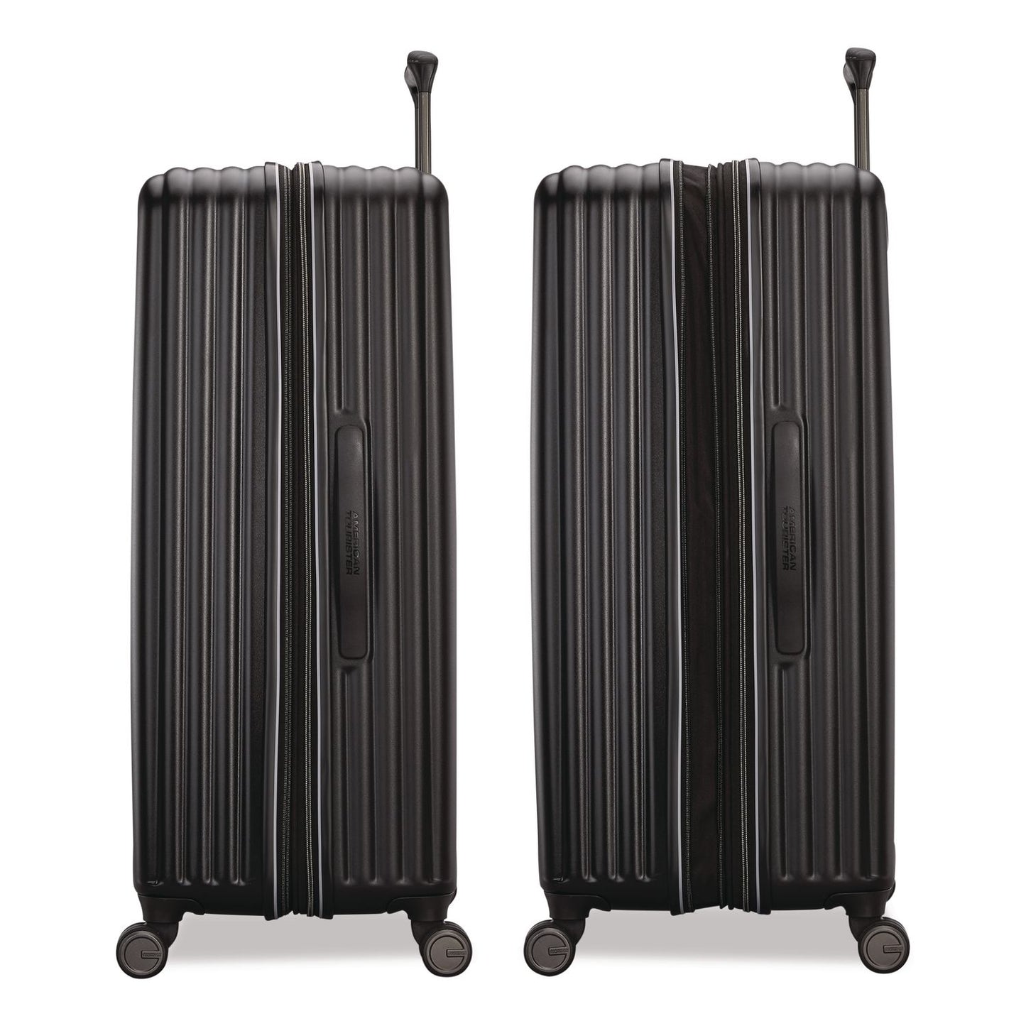 AMERICAN TOURISTER My AT Carry-On Hardside Spinner Suitcase, 9.5 x 15 x 22, Black (SML1526001041)