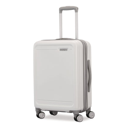 AMERICAN TOURISTER My AT Carry-On Hardside Spinner Suitcase, 9.5 x 15 x 22, White (SML1526001908)