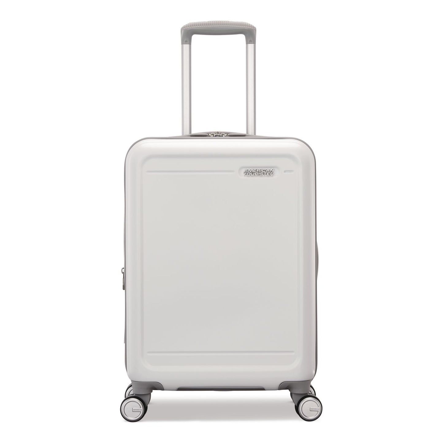 AMERICAN TOURISTER My AT Carry-On Hardside Spinner Suitcase, 9.5 x 15 x 22, White (SML1526001908)
