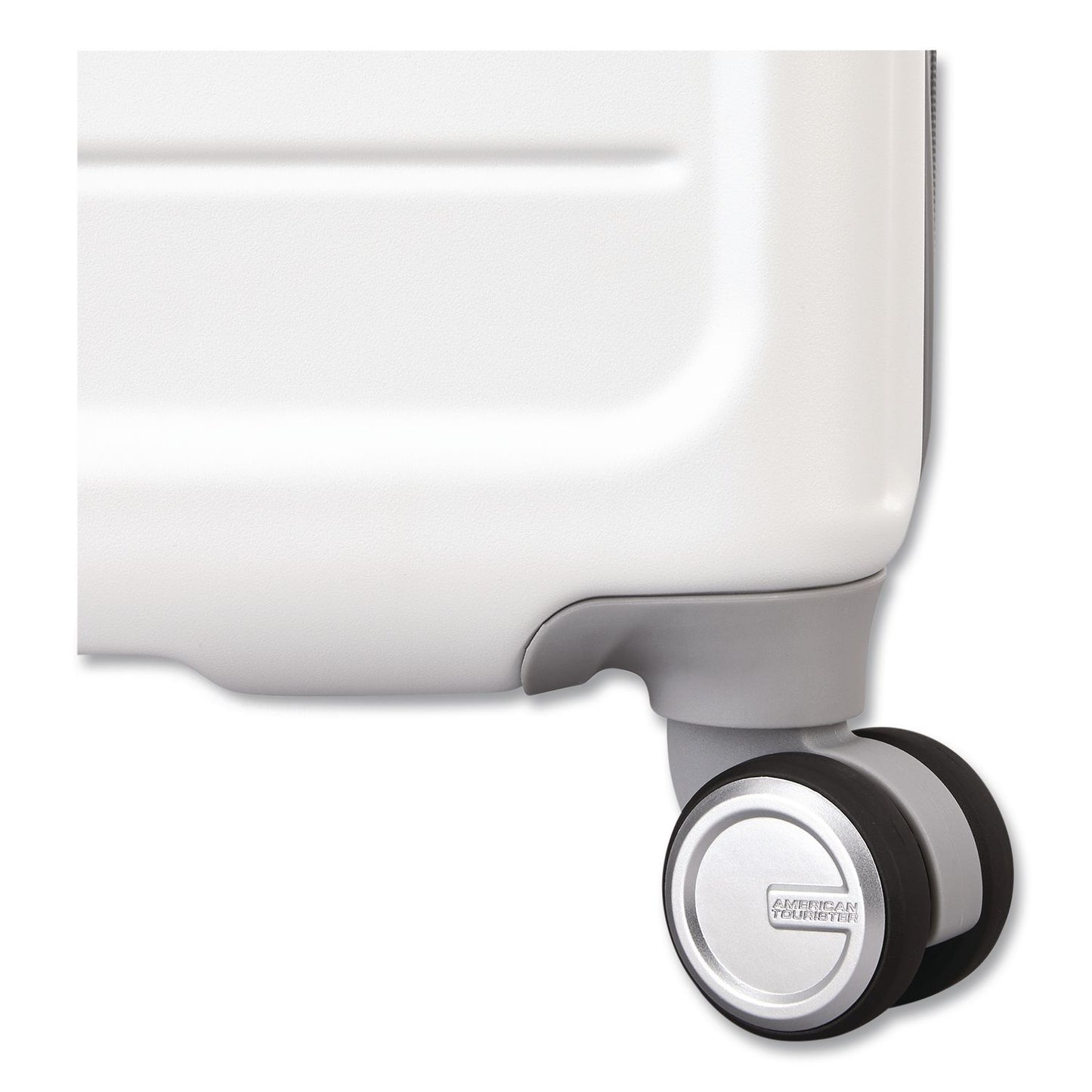 AMERICAN TOURISTER My AT Carry-On Hardside Spinner Suitcase, 9.5 x 15 x 22, White (SML1526001908)