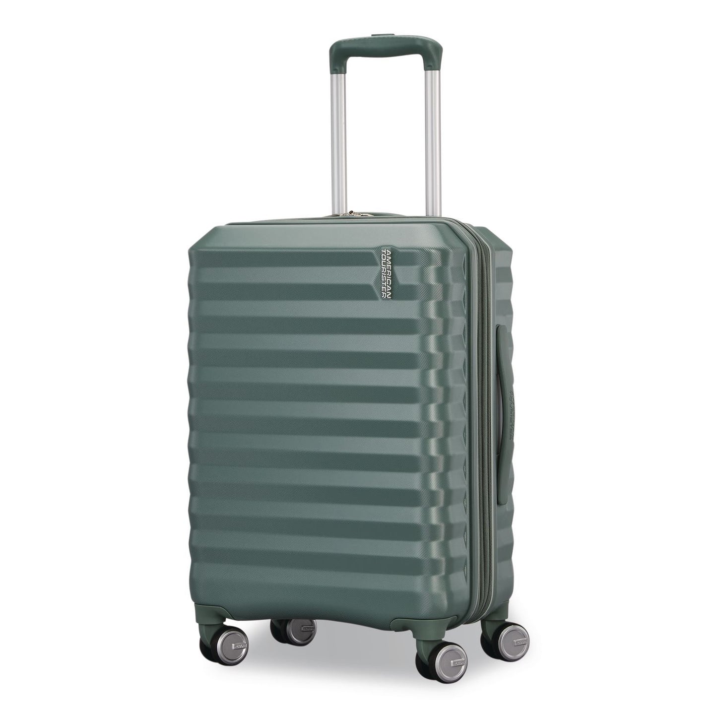 AMERICAN TOURISTER Color Vault Hardside Spinner Suitcase Set, 11 x 11 x 24, Jade Green (SML1539511457)