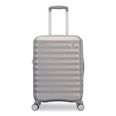 AMERICAN TOURISTER Color Vault Hardside Spinner Suitcase Set, 11 x 11 x 24, Silver (SML1539511776)