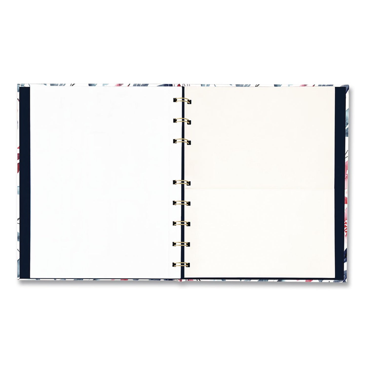 Blueline® NotePro Fashion Hard Cover Notebook, 1-Subject, Medium/College Rule, Tranquil Blooms Cover, (96) 9.25 x 7.25 Sheets (REDA9C01)