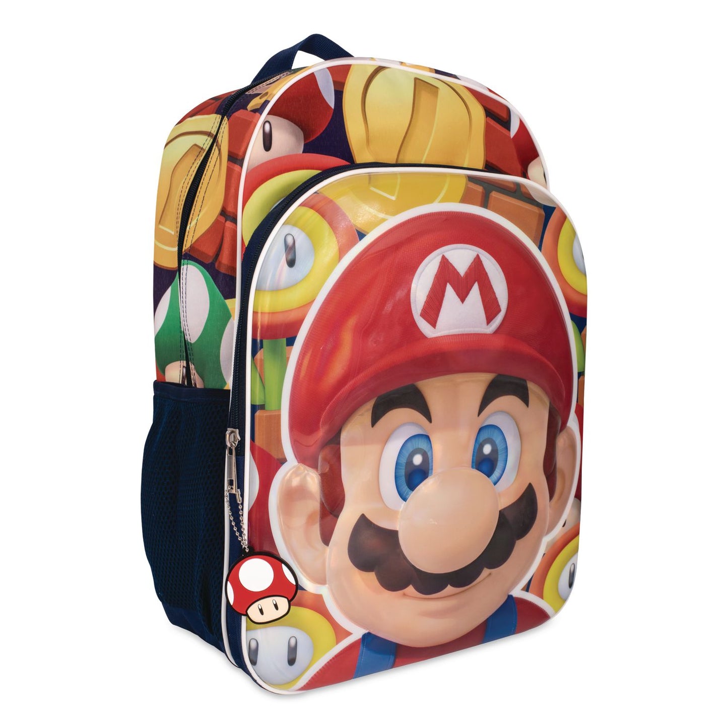Accessory Innovations Super Mario Backpack, 12 x 5 x 16, Multicolor (AEIS21NN47437FR)