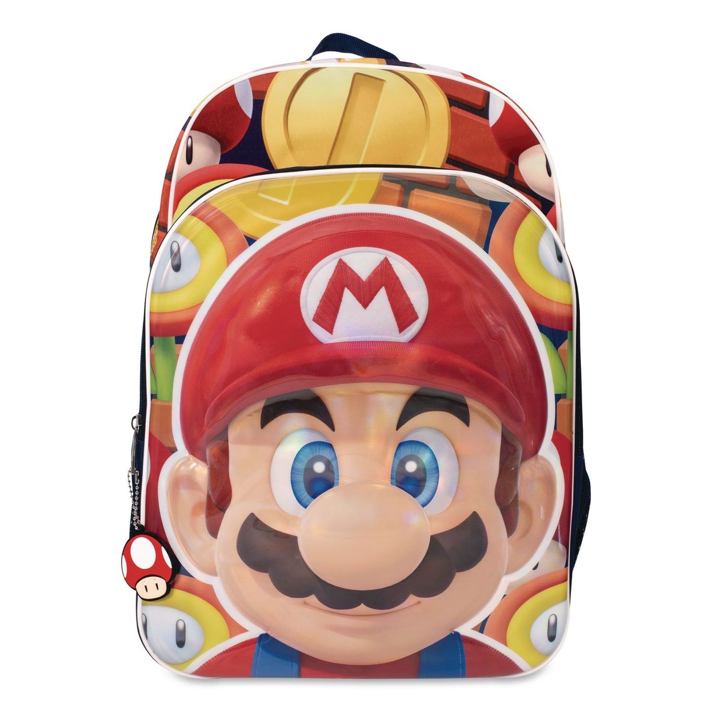 Accessory Innovations Super Mario Backpack, 12 x 5 x 16, Multicolor (AEIS21NN47437FR)