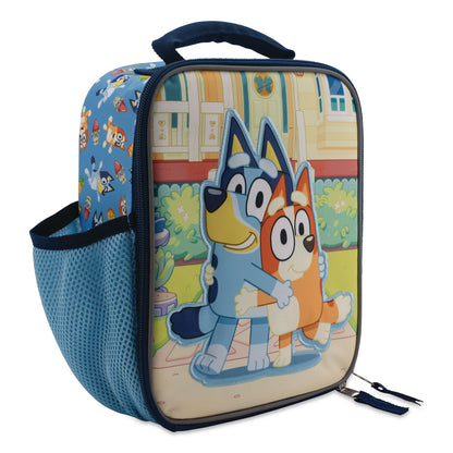 Accessory Innovations Bluey Sister Bond Kids Insulated Lunch Box, 7.5" x 3.5" x 9.5", Multicolor (AEIS25BY61876ST)