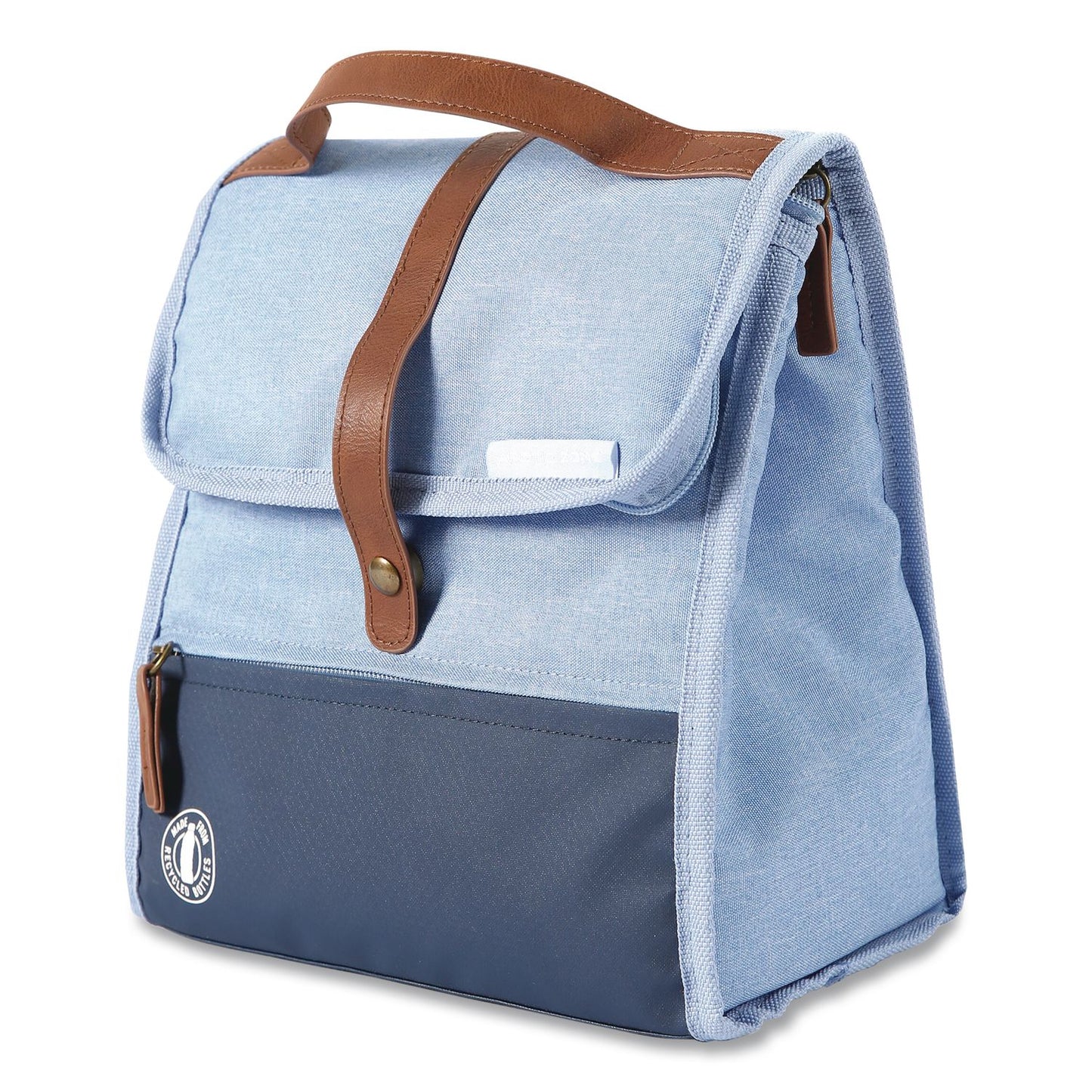 Arctic Zone® Eco Insulated Lunch Sack, 9" x 5.7" x 9.63", Blue (AZN61010050001)