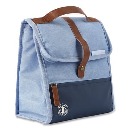 Arctic Zone® Eco Insulated Lunch Sack, 9" x 5.7" x 9.63", Blue (AZN61010050001)