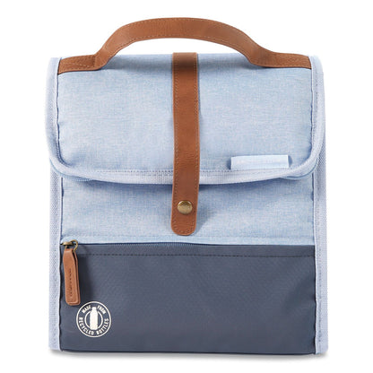 Arctic Zone® Eco Insulated Lunch Sack, 9" x 5.7" x 9.63", Blue (AZN61010050001)