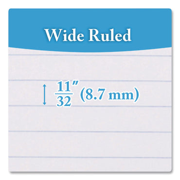 BAZIC® Products Composition Books, 1 Subject, Wide/Legal Rule, Black Marble Cover, (100) 9.75 x 7.5 Sheets (BAZ508)