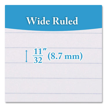 BAZIC® Products Spiral Notebooks, 5-Subject, Wide/Legal Rule, Randomly Assorted Color Cover, (150) 10.5 x 8 Sheets (BAZ580BAZIC)