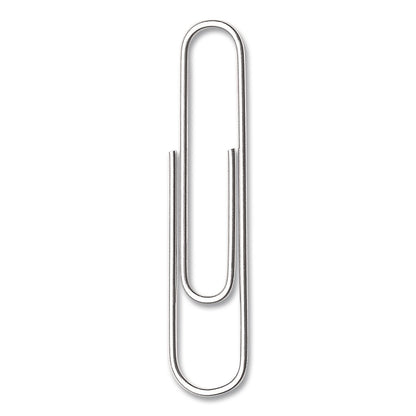 ACCO Paper Clips, #1, Smooth, Silver, 100 Clips/Box (ACC72380BX)