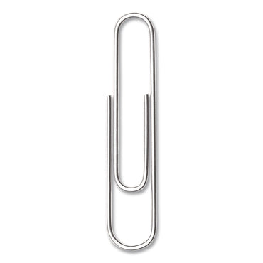 ACCO Paper Clips, Jumbo, Smooth, Silver, 20-Sheet Capacity, 100 Clips/Box (ACC72580BX)