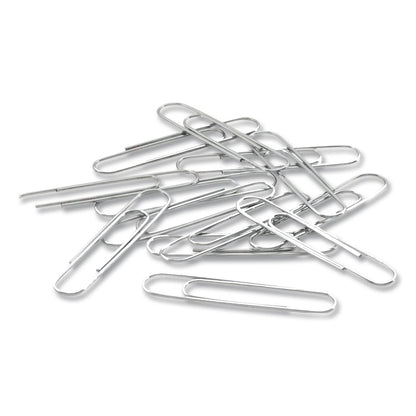 ACCO Paper Clips, Jumbo, Smooth, Silver, 20-Sheet Capacity, 100 Clips/Box (ACC72580BX)