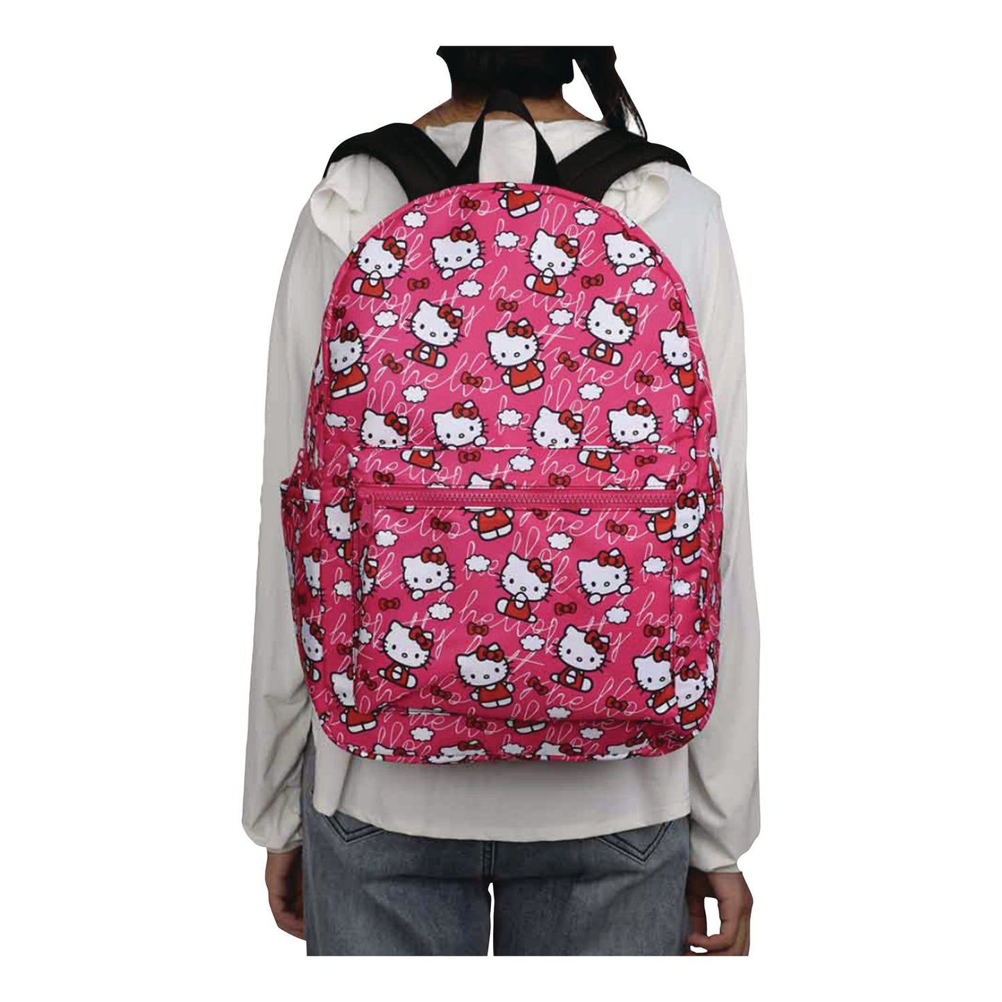 Bioworld® Hello Kitty Travel Backpack, Fits Devices Up to 15", 12 x 7 x 16.5, Multicolor (BWRBPY68G5HKCPP)