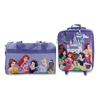 Bioworld® Four-Piece Disney Princess Carry-On Luggage Set, 11.75 x 6 x 14 (BWRDBY6SRWDSYPP)