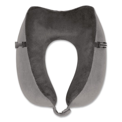 Brookstone® Flex Curve Neck Pillow, One Size Fits Most, Black/Gray (BKTBCPP0002094)