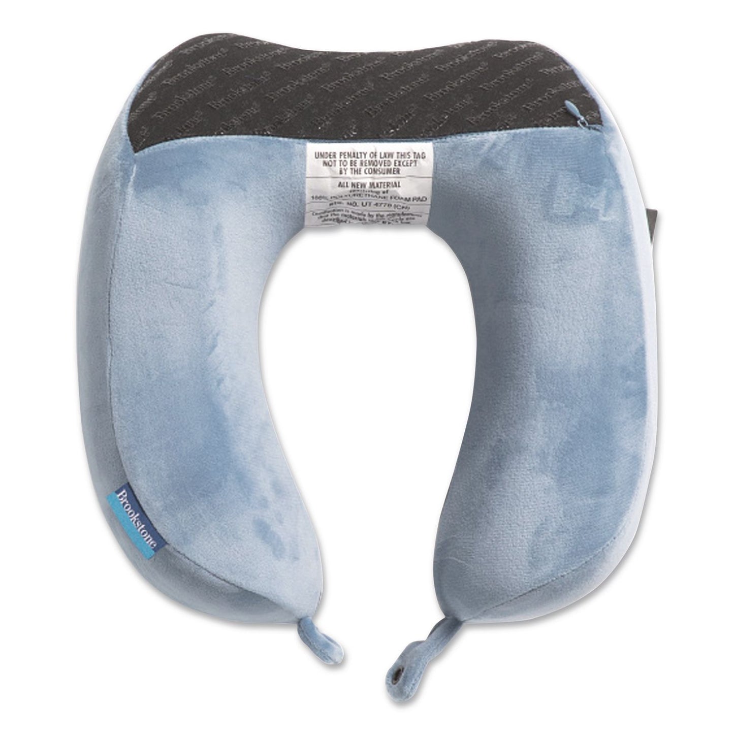 Brookstone® Flex Curve Neck Pillow, One Size Fits Most, Blue (BKTBCPP0002442)