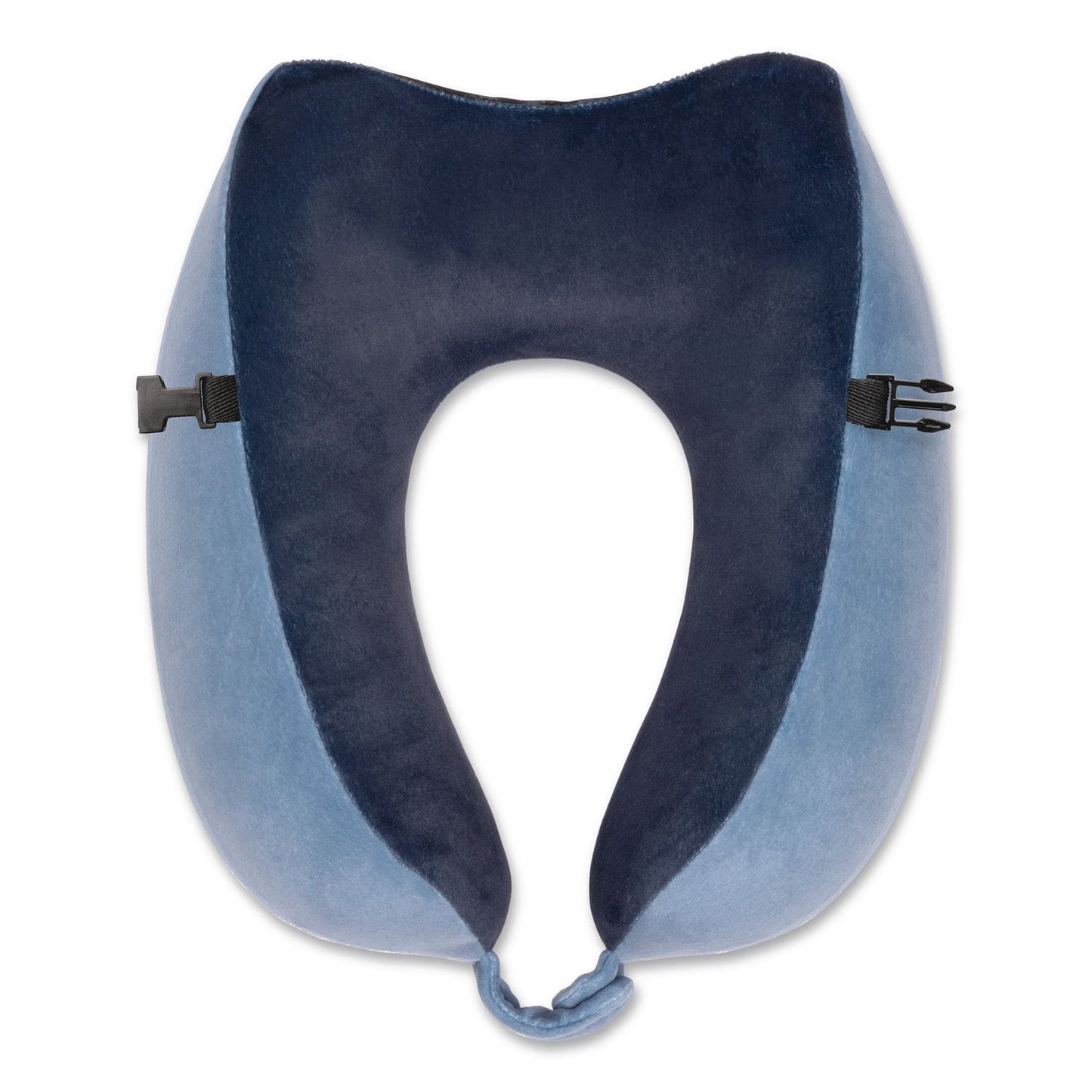 Brookstone® Flex Curve Neck Pillow, One Size Fits Most, Blue (BKTBCPP0002442)