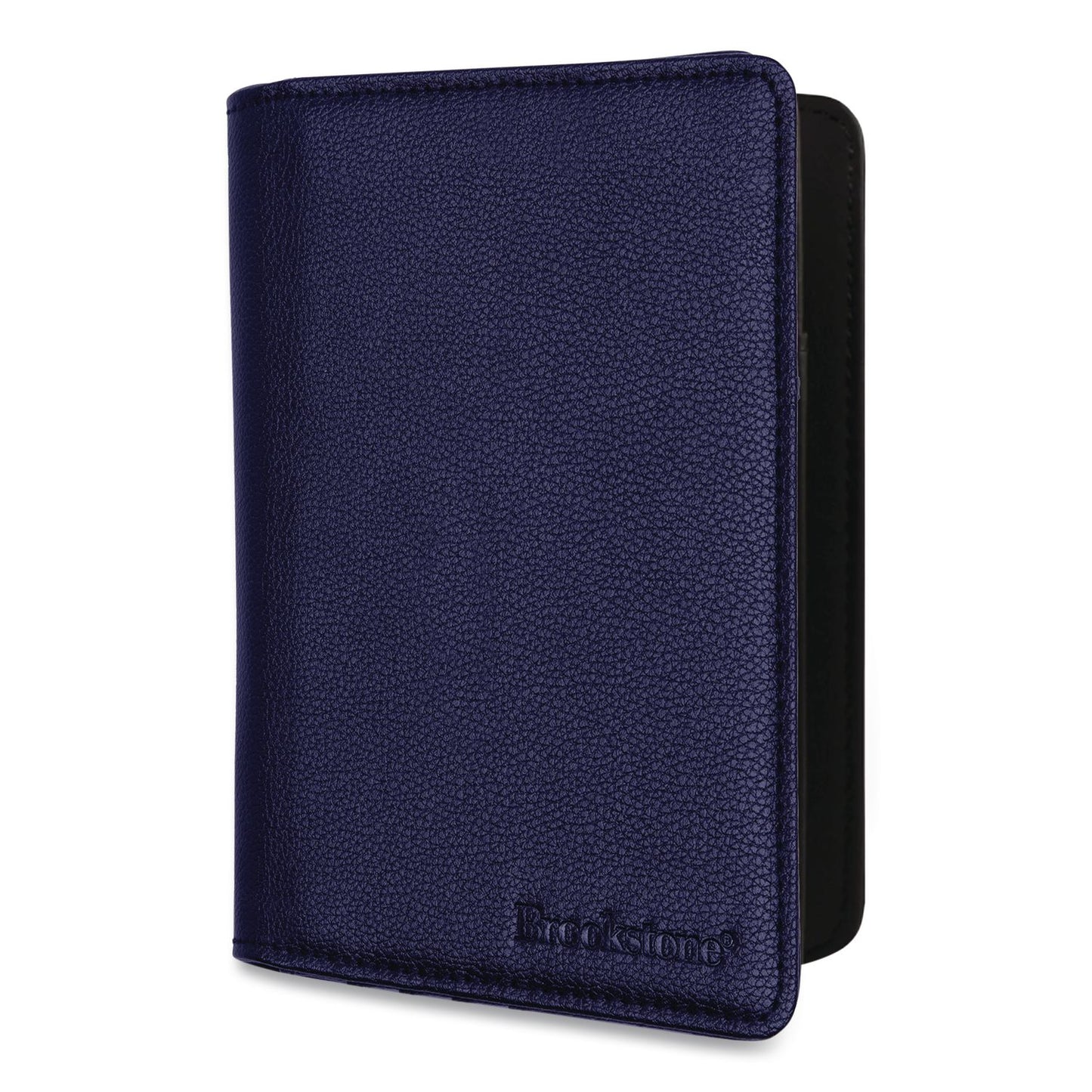 Brookstone® RFID Passport Holder, Polyurethane, Blue (BKTBOAW0003414)