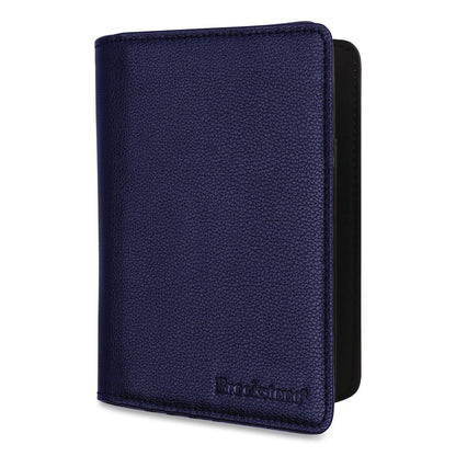 Brookstone® RFID Passport Holder, Polyurethane, Blue (BKTBOAW0003414)