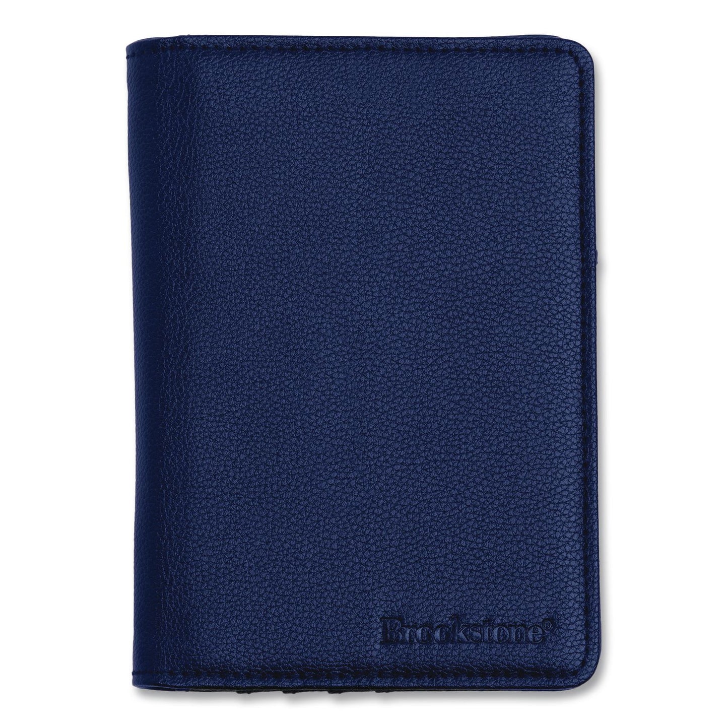 Brookstone® RFID Passport Holder, Polyurethane, Blue (BKTBOAW0003414)