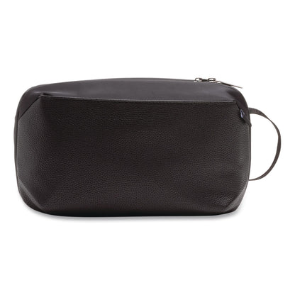Brookstone® Polyester Toiletry Bag, 10.5 x 4.5 x 6.75, Black (BKTBOBD0004)