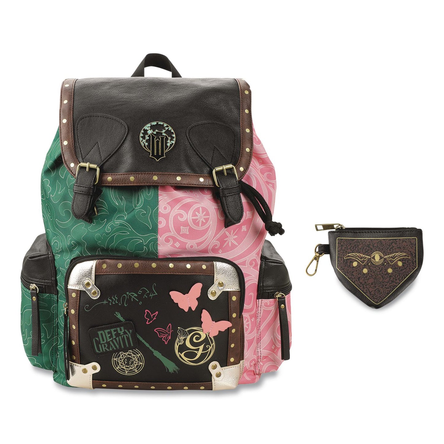 Bioworld® Wicked Backpack, Fits Devices Up to 15.9", 11 x 7 x 17, Multicolor (BWRBPA858TWKDPP)
