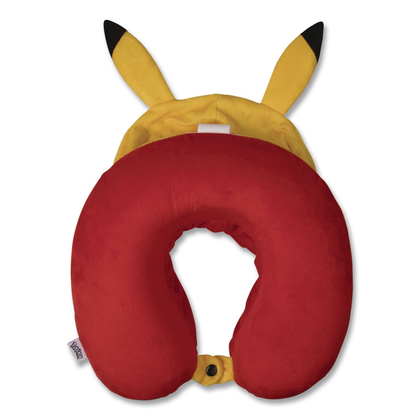 Bioworld® Pokemon Hooded Neck Pillow, 11 x 3 x 10.5, Yellow (BWRNPY5ZCCPOKTA)