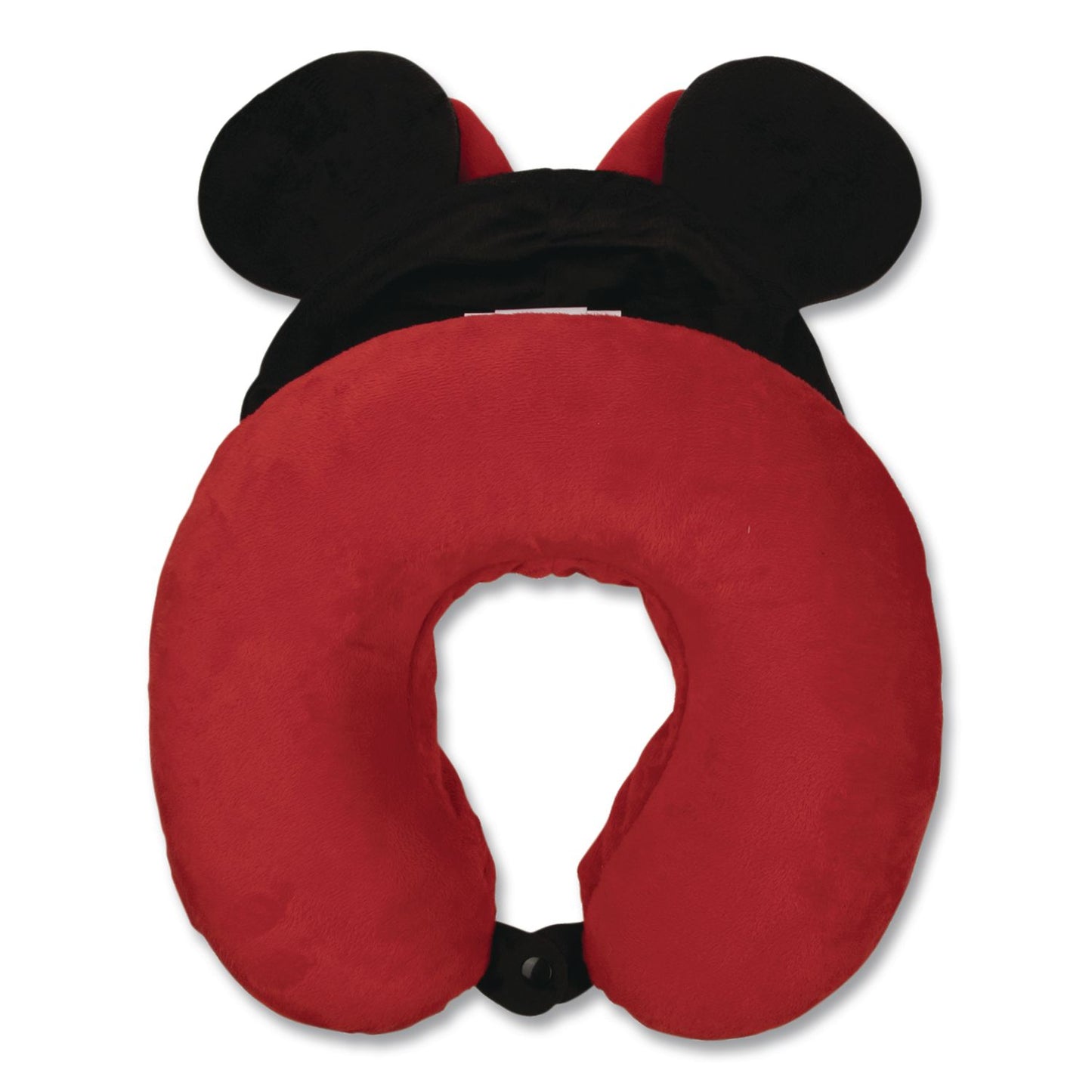 Bioworld® Minnie Mouse Hooded Neck Pillow, 11 x 3 x 10.5, Black/Red (BWRNPY621FDSYTA)