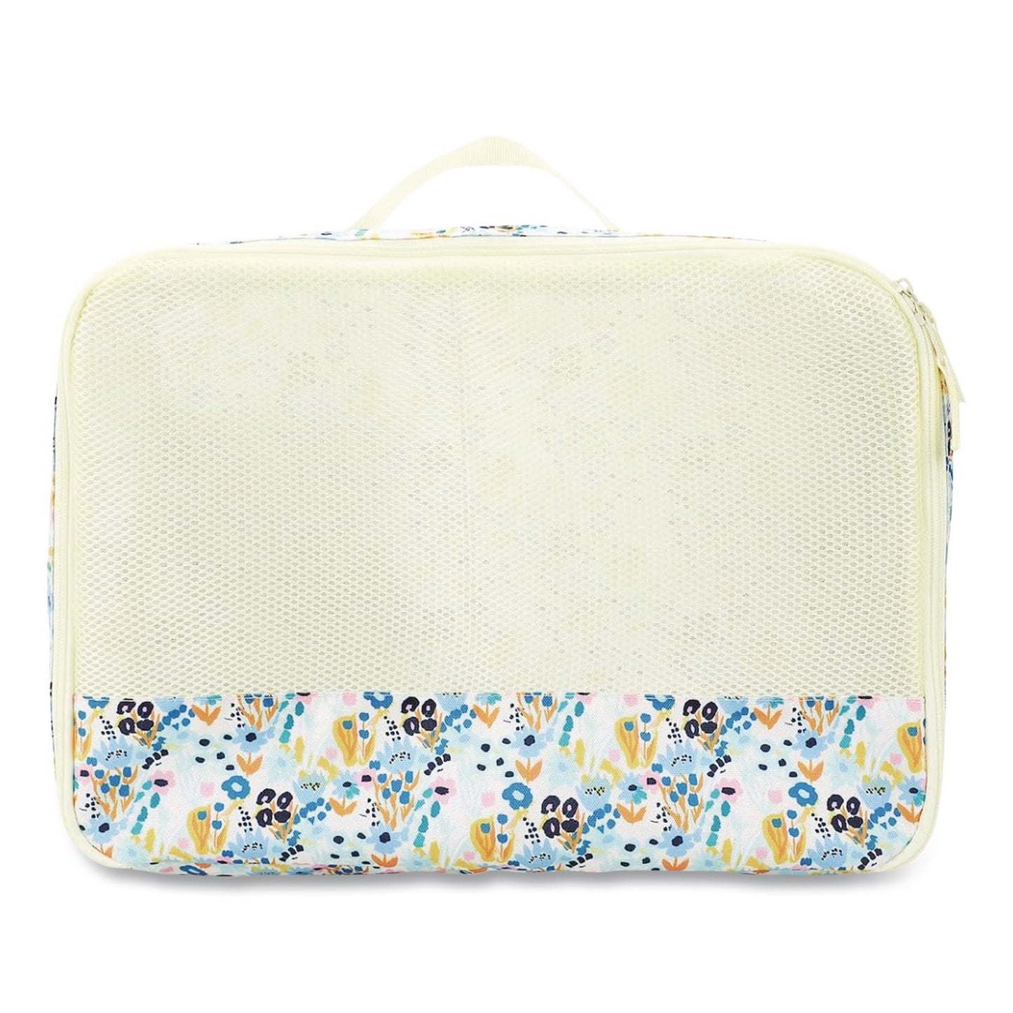 Bioworld® Floral Print Four-Piece Packing Cube Set, Assorted Sizes (BWRPAA8443PLBPP)