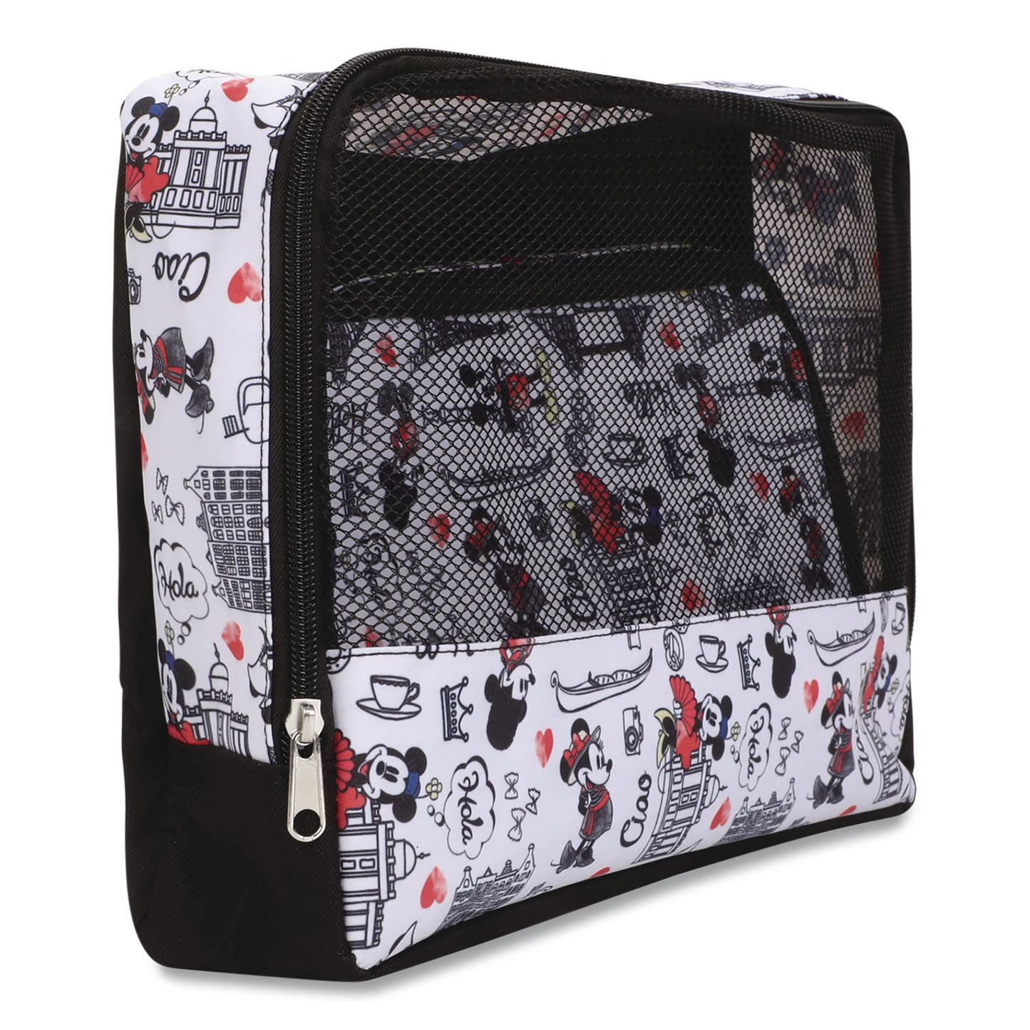Bioworld® Minie and Mickey Mouse Four-Piece Packing Cube Set, Assorted Sizes (BWRPAY2JS2DSYPP)