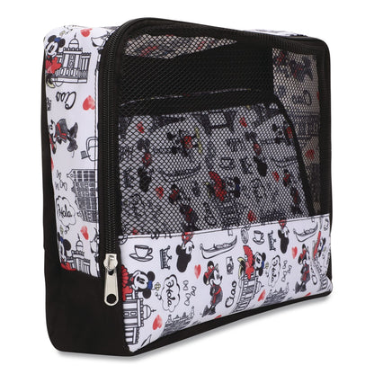 Bioworld® Minie and Mickey Mouse Four-Piece Packing Cube Set, Assorted Sizes (BWRPAY2JS2DSYPP)