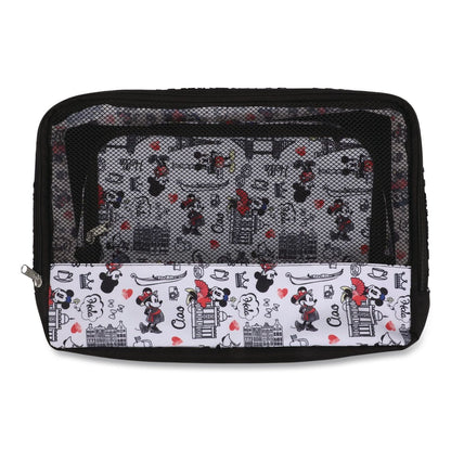Bioworld® Minie and Mickey Mouse Four-Piece Packing Cube Set, Assorted Sizes (BWRPAY2JS2DSYPP)