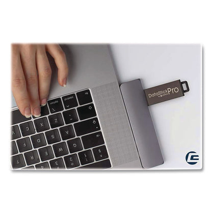 Centon DataStick Pro USB 3.2 Type C Flash Drive, 16 GB, Black (CELC1U31I216G)