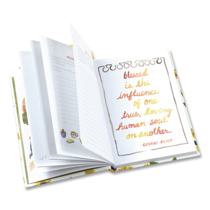CHRONICLE BOOKS Guided Journal: A Life of Gratitude by Lori Roberts, Yellow Cover, (224) 7.25 x 5.37 Sheets (CHB978145216431)
