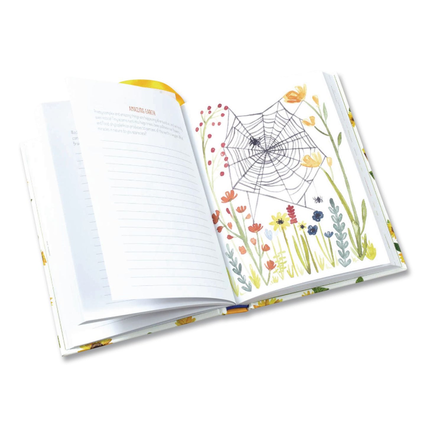 CHRONICLE BOOKS Guided Journal: A Life of Gratitude by Lori Roberts, Yellow Cover, (224) 7.25 x 5.37 Sheets (CHB978145216431)