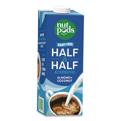nutpods® Half and Half Dairy-Free Liquid Creamer, 32 oz Carton (GMT5000393093)
