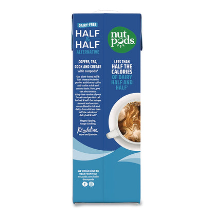 nutpods® Half and Half Dairy-Free Liquid Creamer, 32 oz Carton (GMT5000393093)