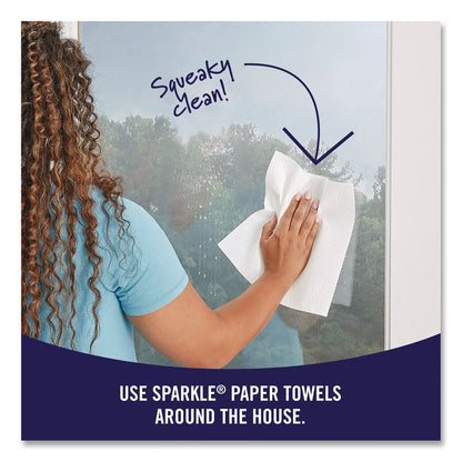 Sparkle Tear-A-Square Double Roll Paper Towels, 2-ply, 110 Sheets/Roll, 12 Rolls/Pack (GPC22361507)