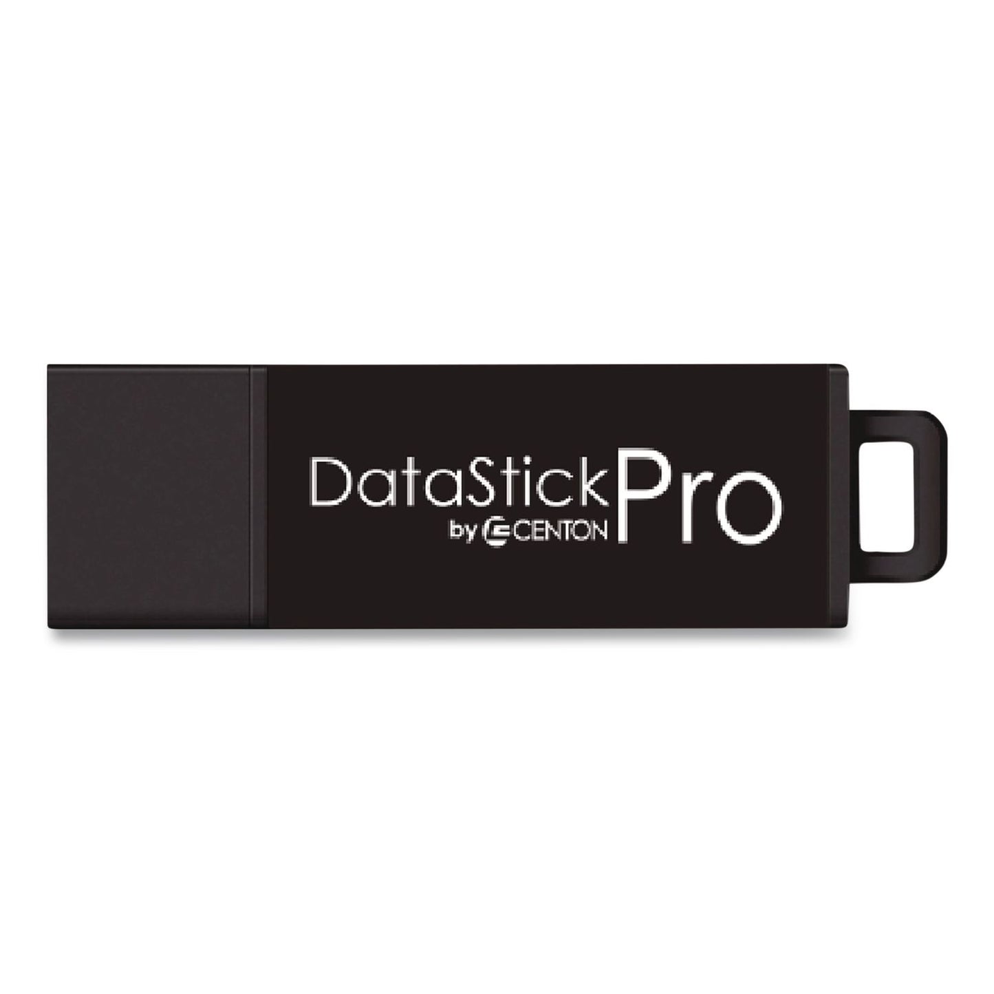 Centon DataStick Pro USB 3.2 Type A Flash Drive, 8 GB, Black, 10/Pack (CELC1U3P68G10B)