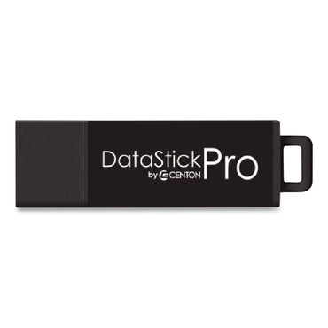 Centon DataStick Pro USB 3.2 Type A Flash Drive, 8 GB, Black, 10/Pack (CELC1U3P68G10B)