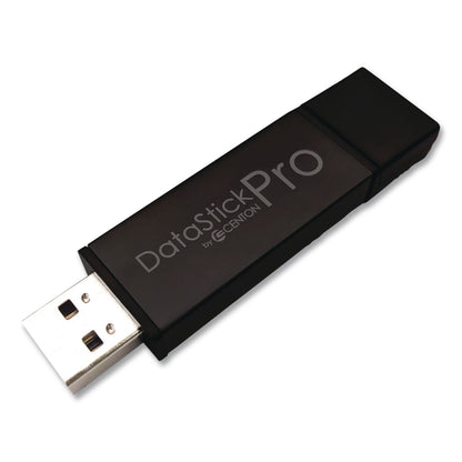 Centon DataStick Pro USB 3.2 Type A Flash Drive, 8 GB, Black, 10/Pack (CELC1U3P68G10B)