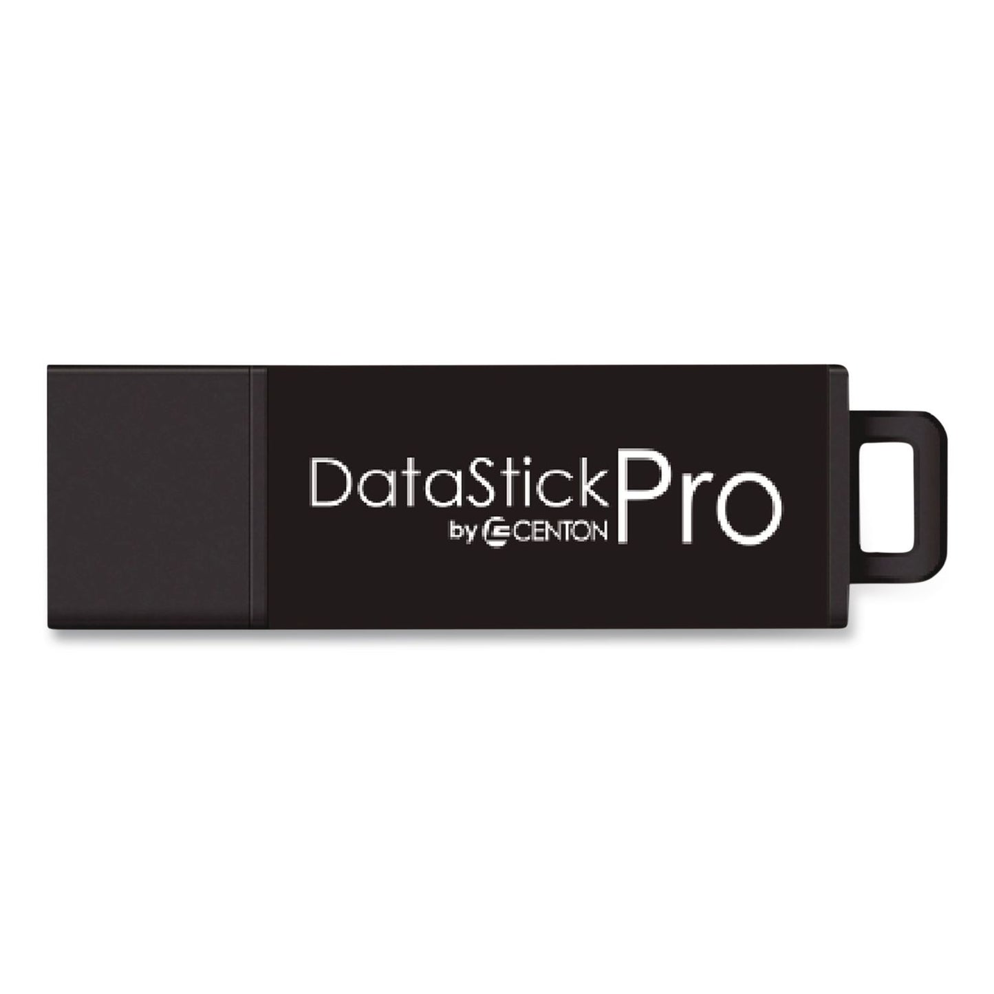 Centon DataStick Pro USB 3.2 Type A Flash Drive, 256 GB, Black, 10/Pack (CELC1U3P6256G10)