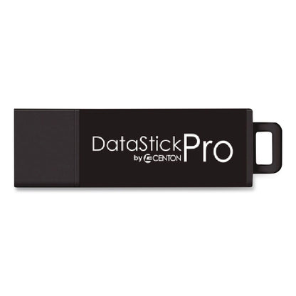 Centon DataStick Pro USB 3.2 Type A Flash Drive, 256 GB, Black, 10/Pack (CELC1U3P6256G10)