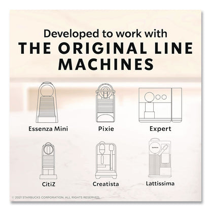 Starbucks® By NESPRESSO® Original Line Variety Pack, Blonde Espresso/Columbia/House Blend/Pike Place Original Pods, 50/Box (SBK109044)