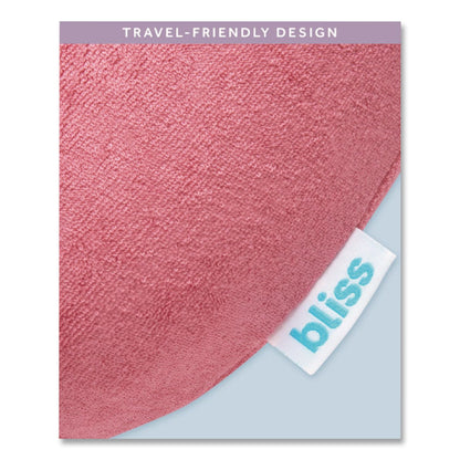 Bliss Terry Cloth Neck Pillow, Red (ILBSCPP0005662)